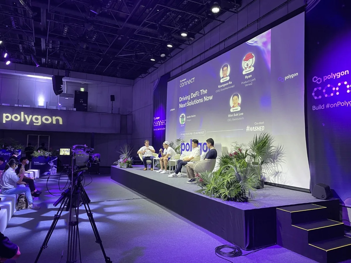 Polygon Connect panel discussion · historical team project