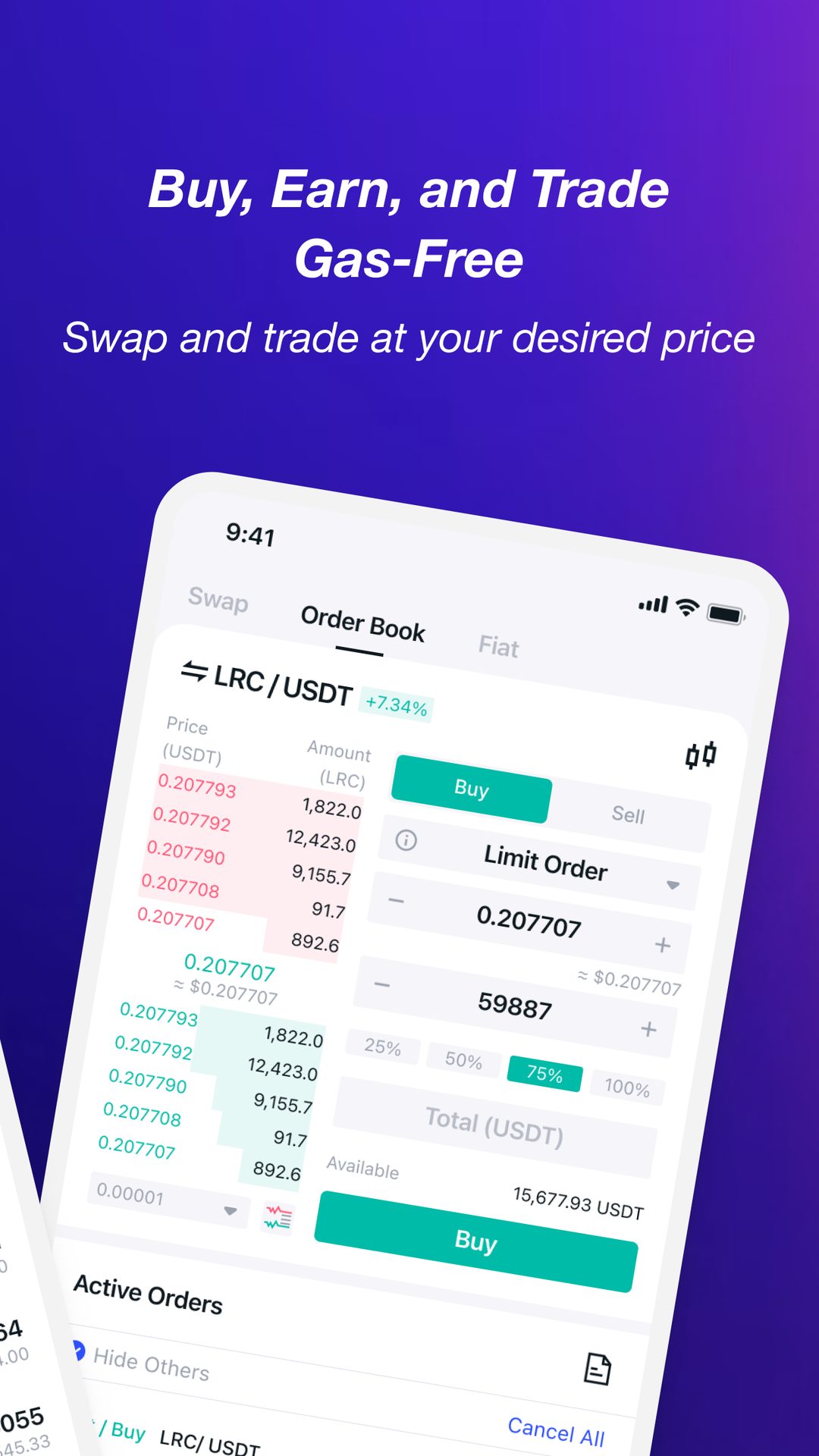 Loopring Wallet · Official app screen · Loopring · public media archive