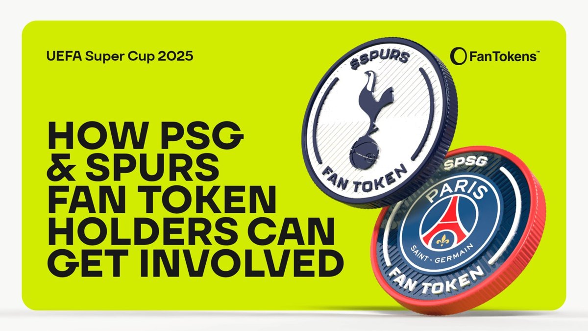 UEFA Super Cup fan campaign · 2025 · FanTokens.com · public media archive
