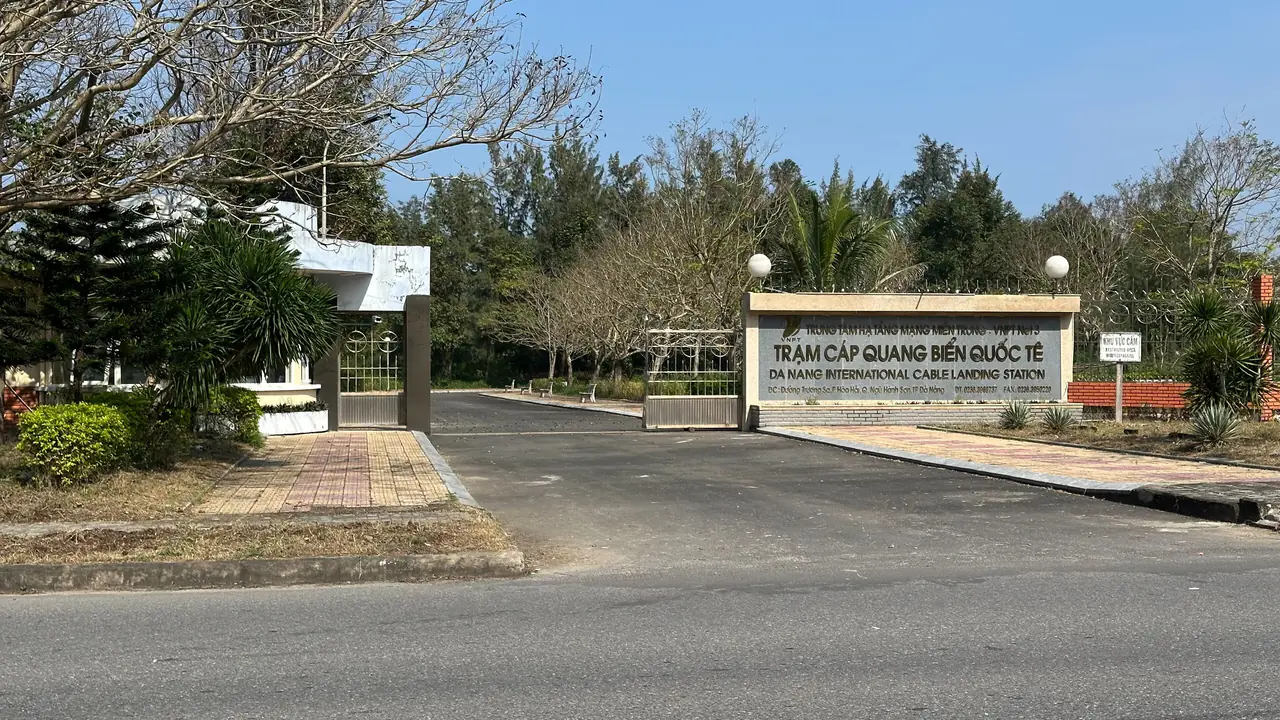 Cable Landing Station of APG, ALC and SMW3, Da Nang, Vietnam