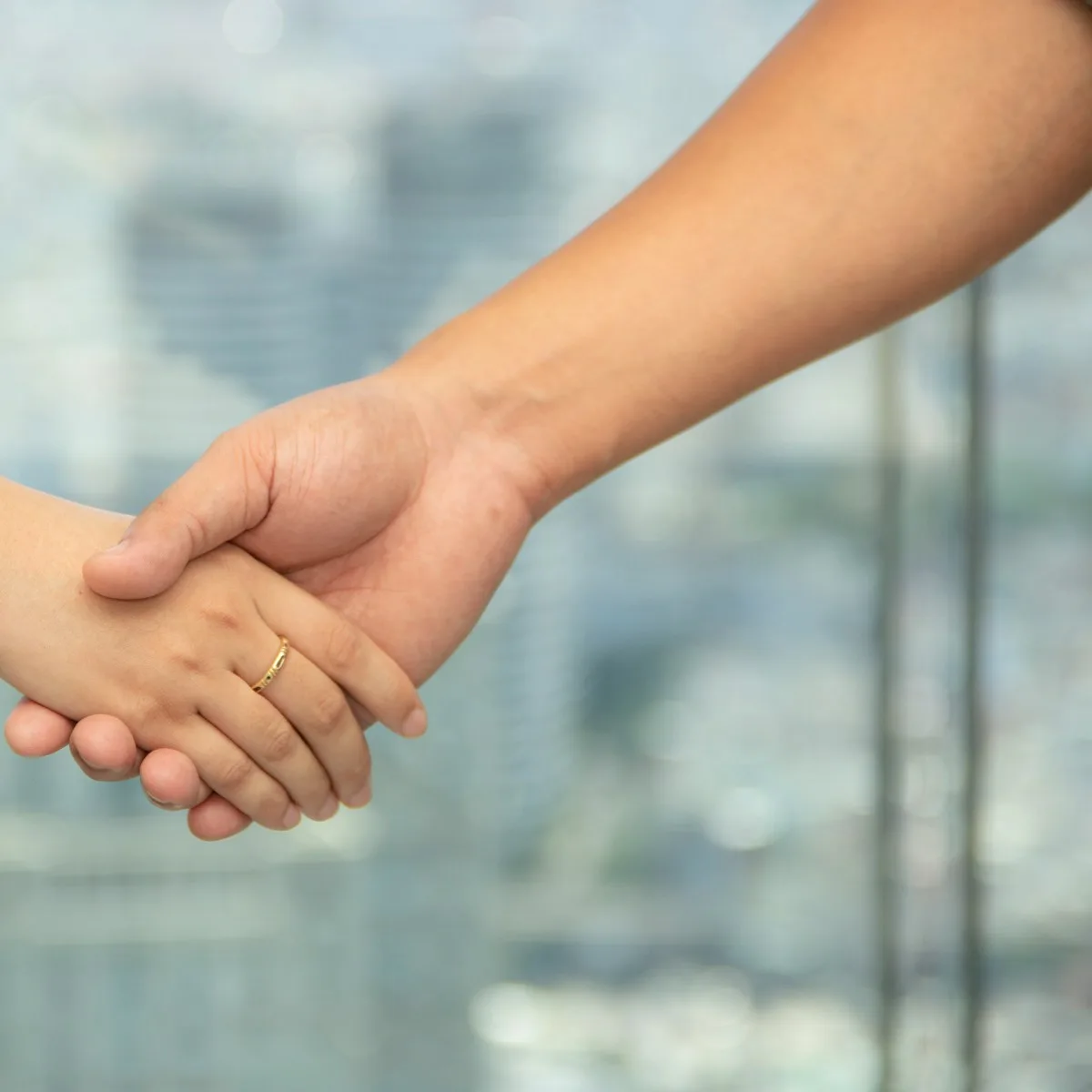 A documented partnership handoff at the working table