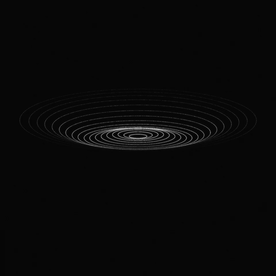 Panasia plate: asset bands laid flat in concentric rings