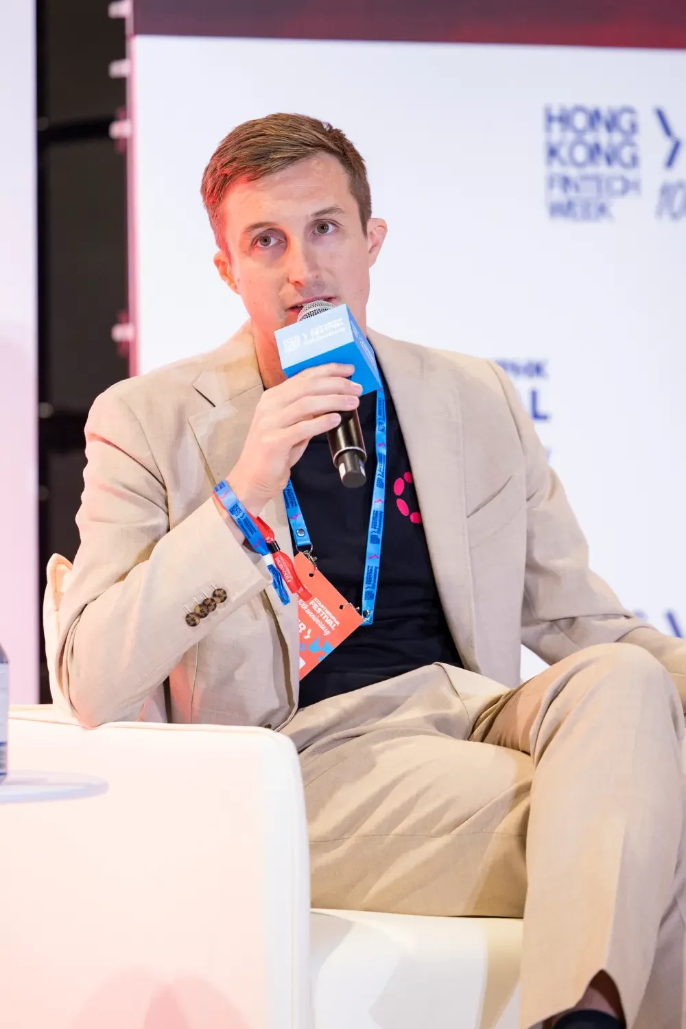 Industry conversation pictured on the Hong Kong FinTech Week organizer’s website — editorial context
