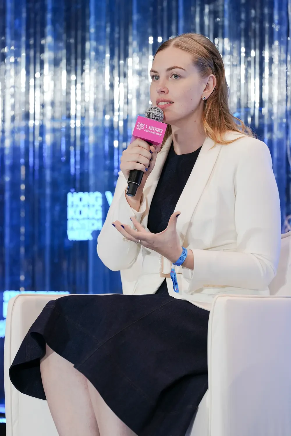 Industry interview pictured on the Hong Kong FinTech Week organizer’s website