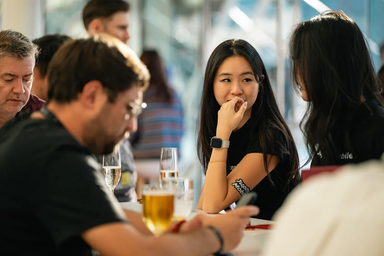Table conversation at TOKEN2049 Singapore 2025 · editorial context