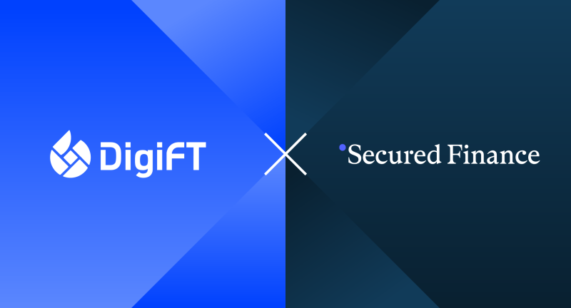 DigiFT and Secured Finance logos in the original collateral integration announcement.